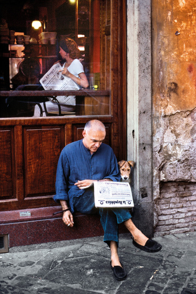Man and dog – Rome, Italy, 1994