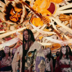 Awich in the music video for Nebuta